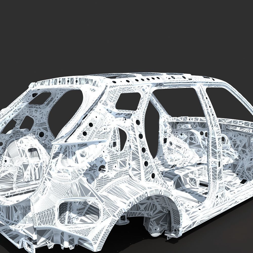 SUV Frame 3D model_20