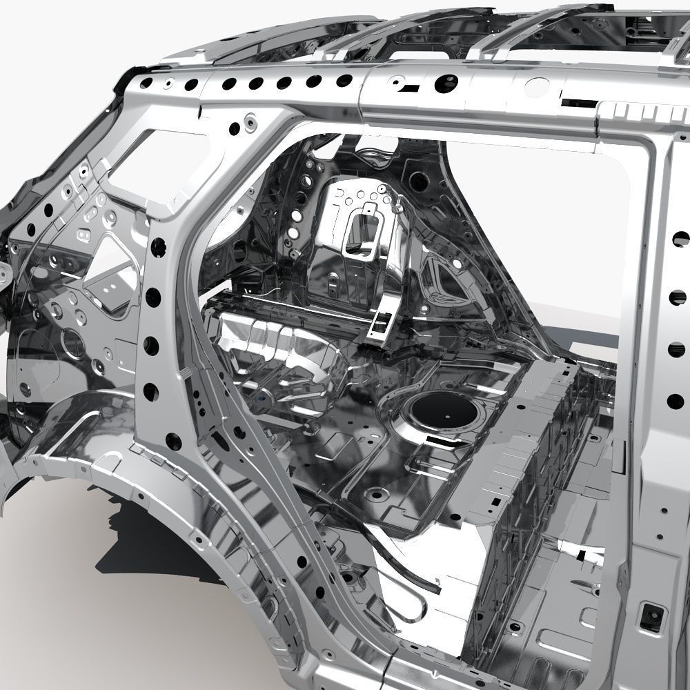 SUV Frame 3D model_11