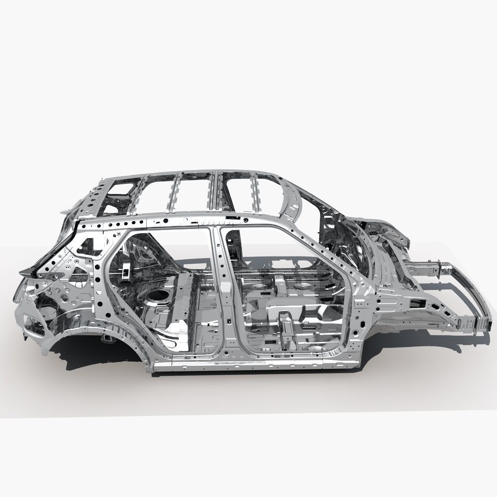 SUV Frame 3D model_6
