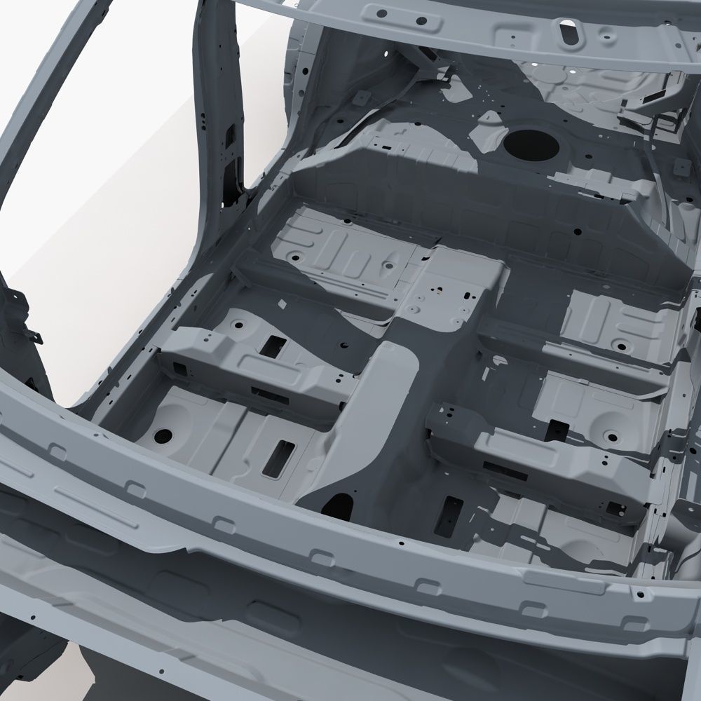 SUV Frame 3D model_16