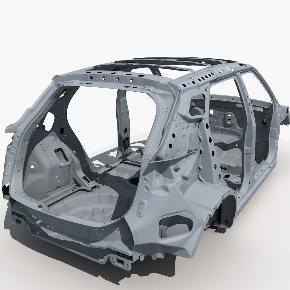 SUV Frame 3D model_17