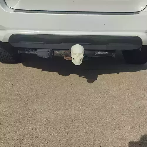 Skully the Trailer Hitch Cover