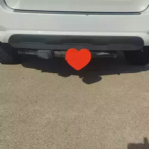 Heart or Love Trailer Hitch Cover 