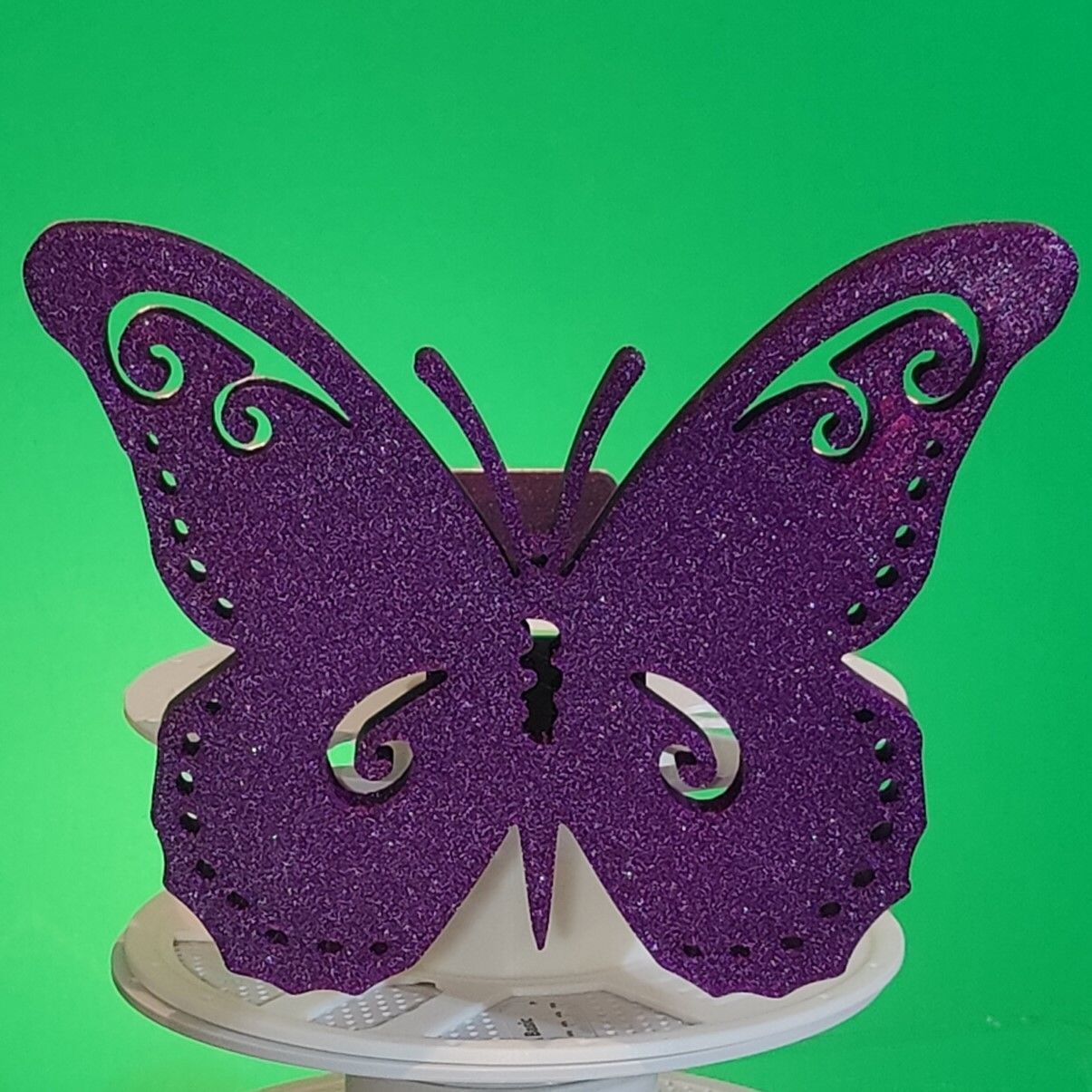 Butterfly Trailer Hitch Cover  3D print model_4