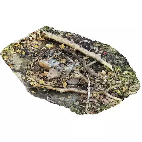 Fire pit 3D model