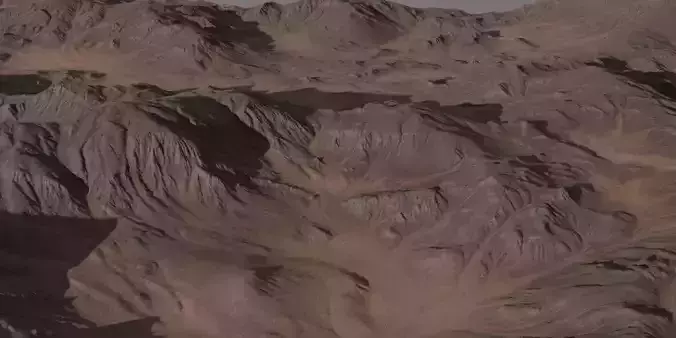 Landscape 3D Model A