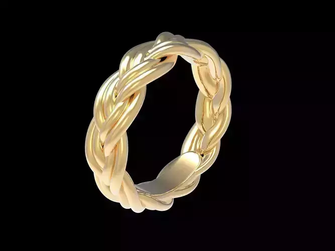 Trinity Interwoven Ring