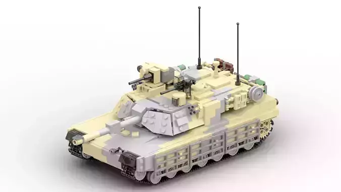 MocBricks3D - Lego M1A2 Abrams