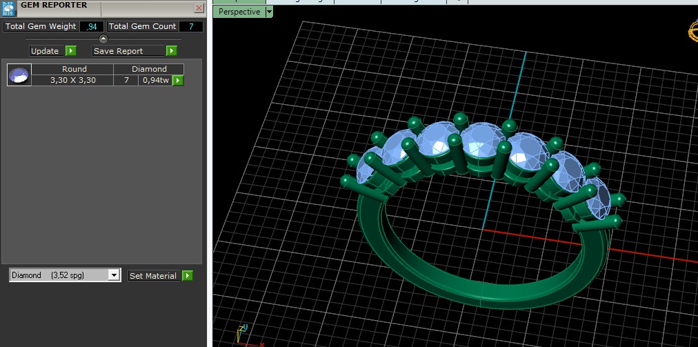 Ring Model 6561 3D print model_7