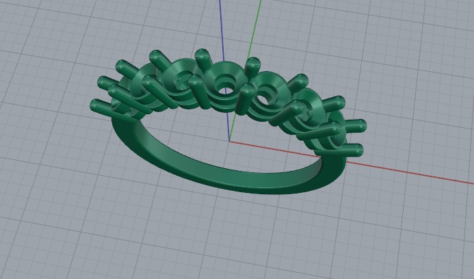 Ring Model 6561 3D print model_2