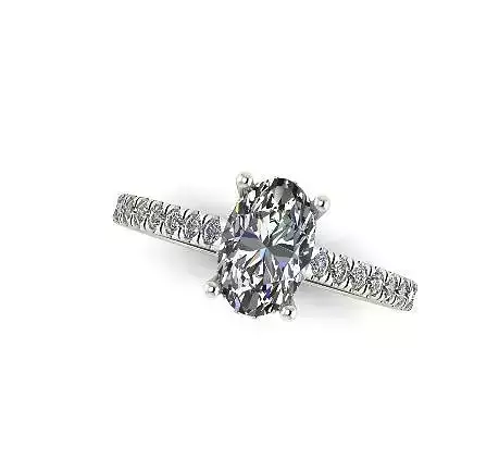 Solitaire ring Model 6557