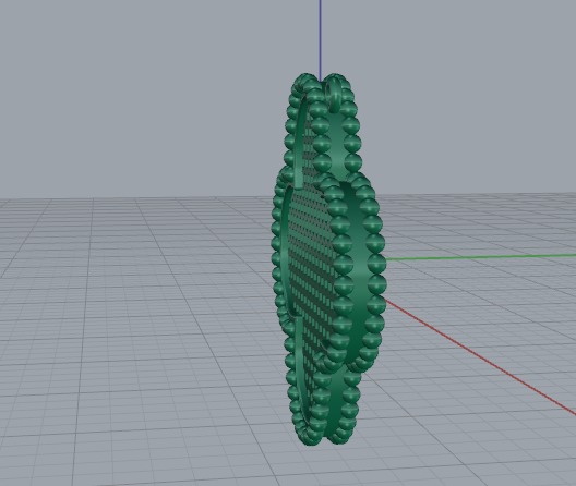 Pendant Model 6542 3D print model_4