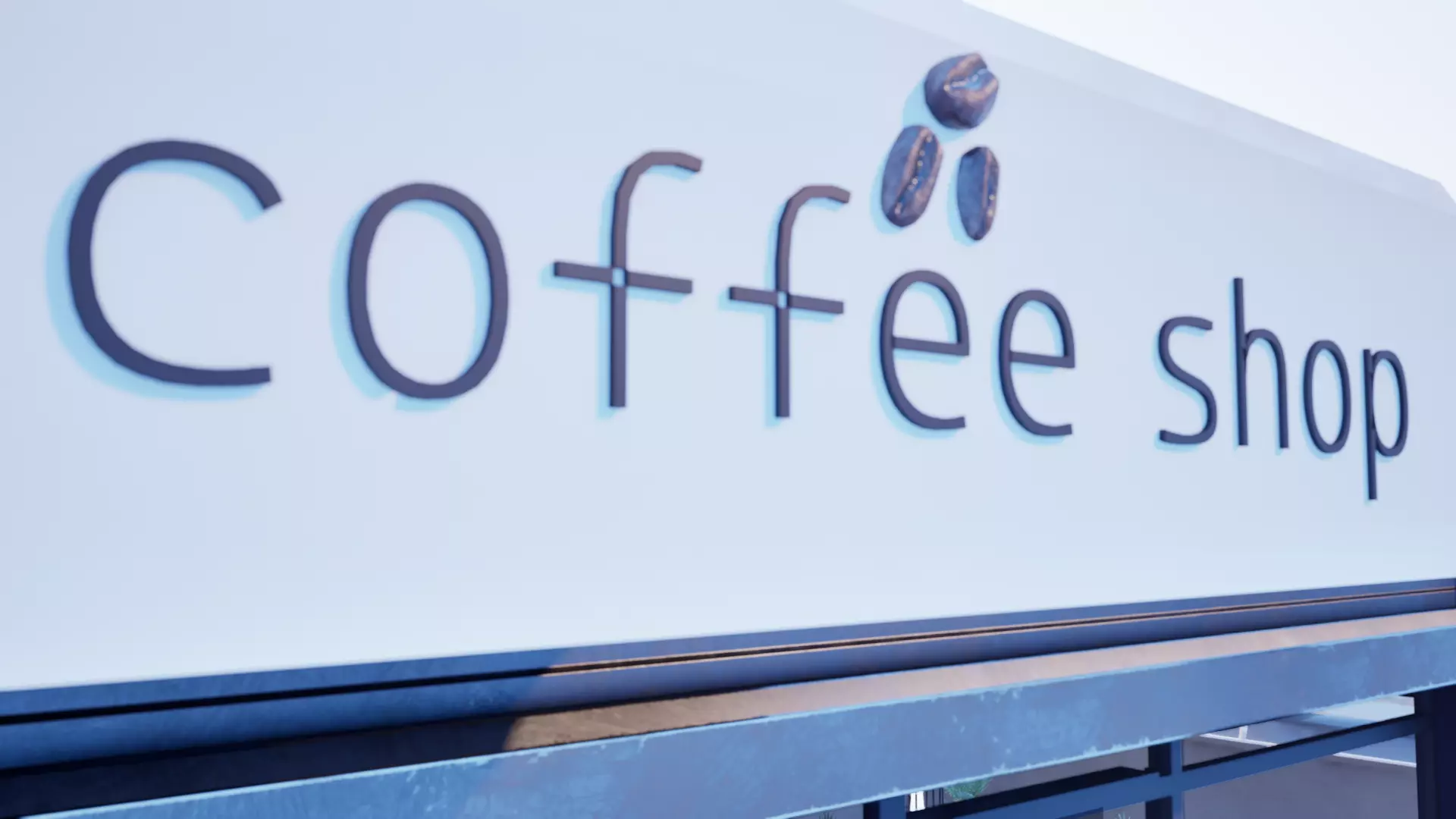 Coffee Shop 3D Asset Pack 3D model