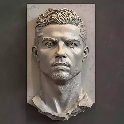 Cristiano Ronaldo face 2 models 