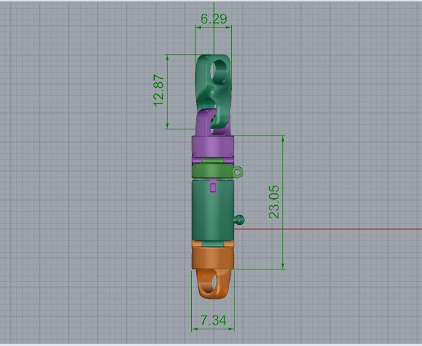 Chain Model 6529 3D print model_6