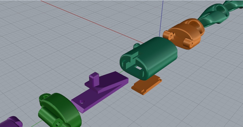 Chain Model 6529 3D print model_3