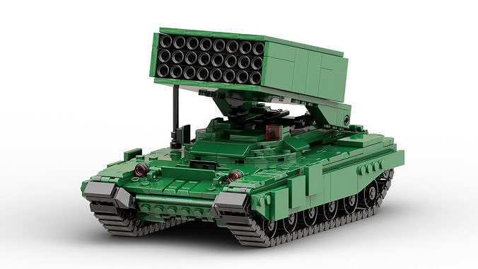MocBricks3D - Lego TOS-1 3D print model