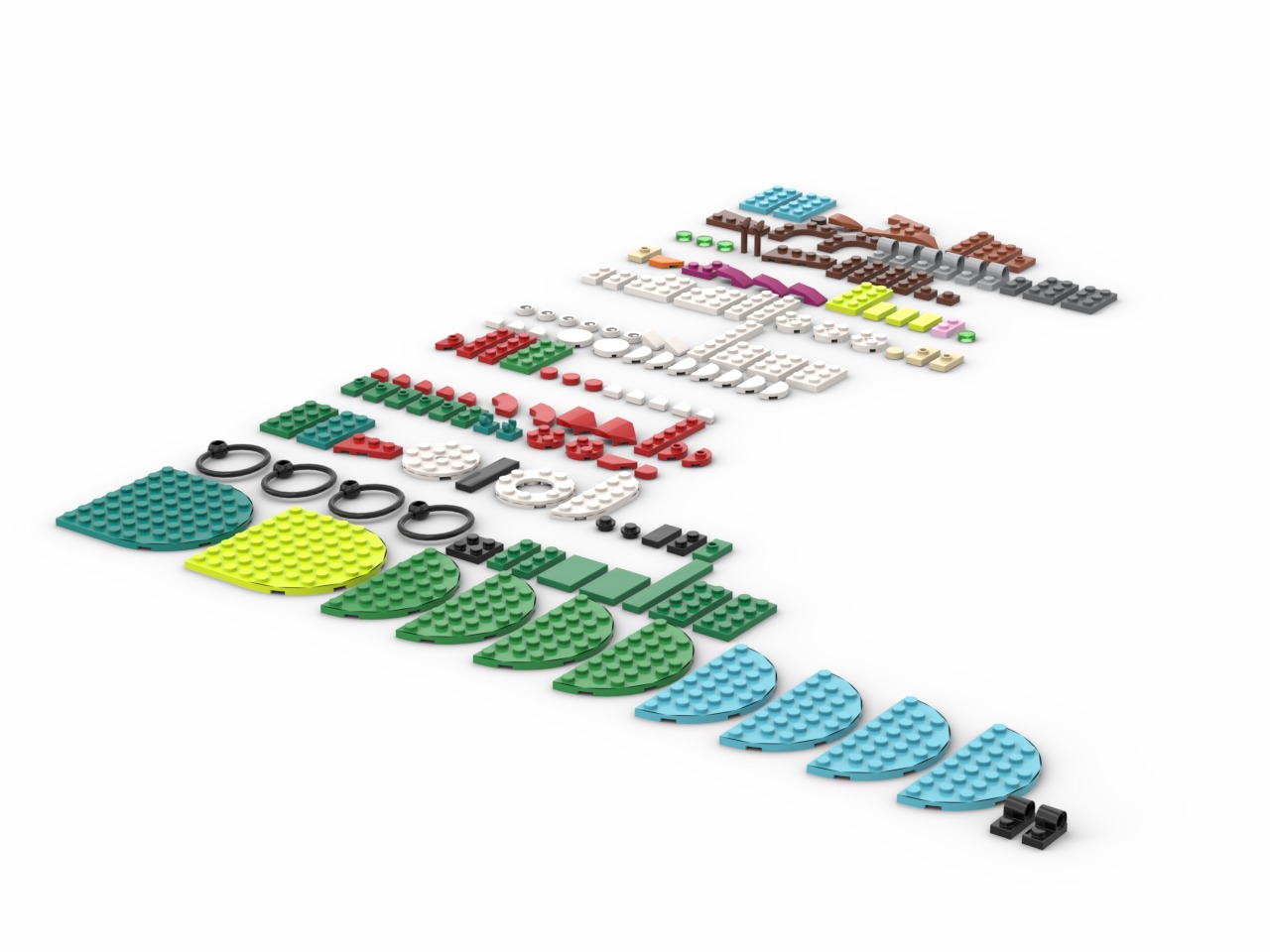 PixelBricks3D - Lego Christmas Ornament  3D print model_2