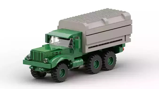 MocBricks3D - Lego Mack Truck