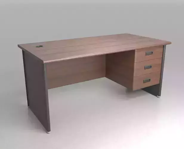 Office Table - Wooden Finish