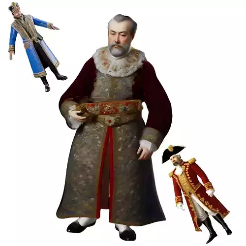 Royal Attire Collection 3D print model