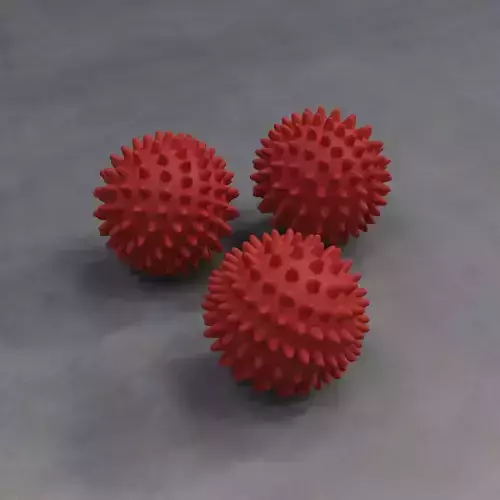 Spiked Massage Ball 3D print model