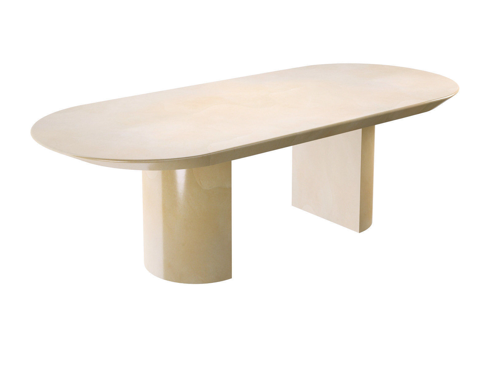 Knife Edge Dining Table 3D model_3