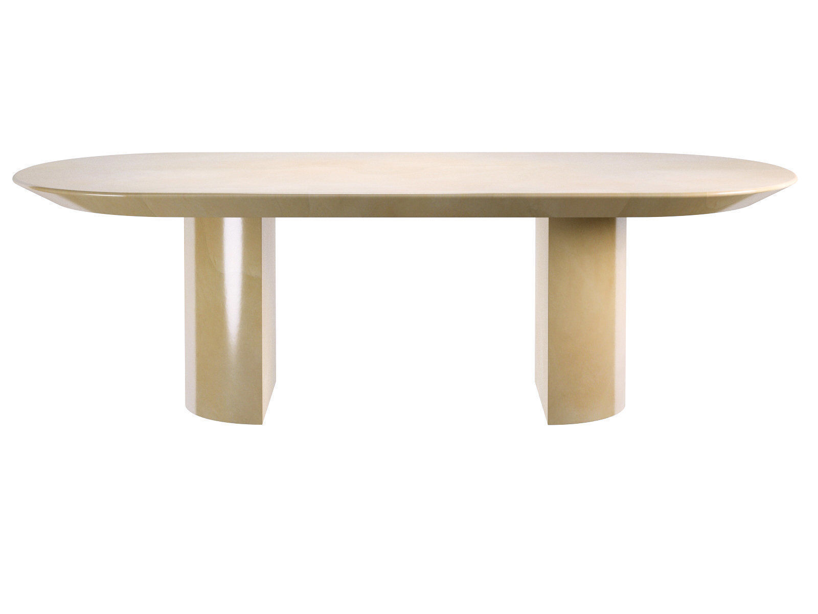 Knife Edge Dining Table 3D model_2