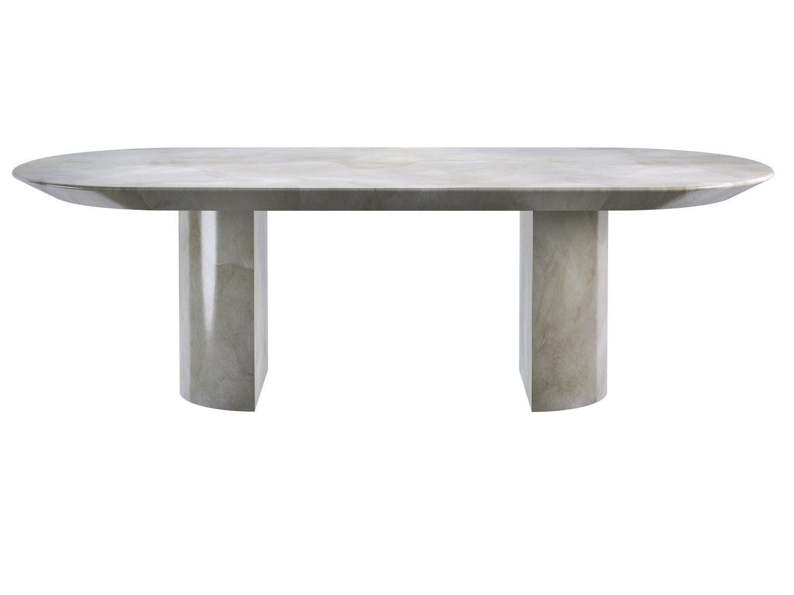 Knife Edge Dining Table 3D model_4