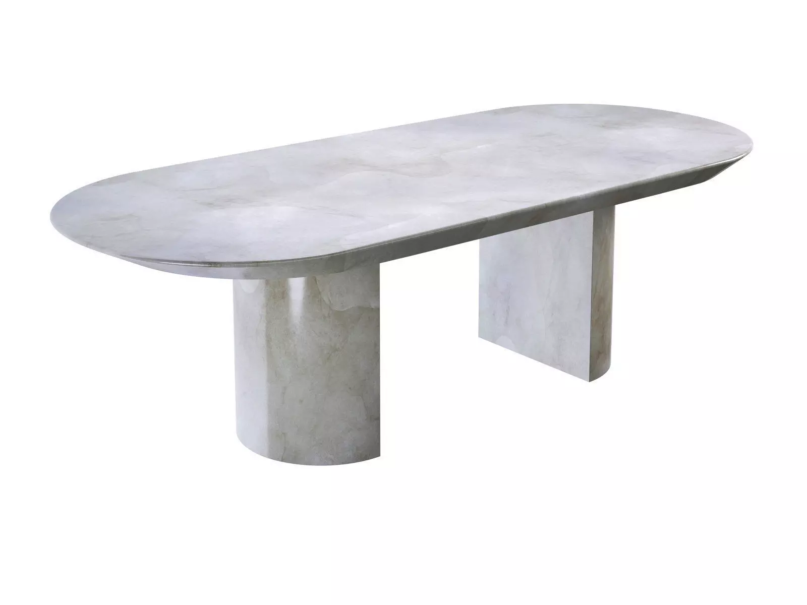 Knife Edge Dining Table 3D model_0