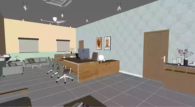 M D Office Interior