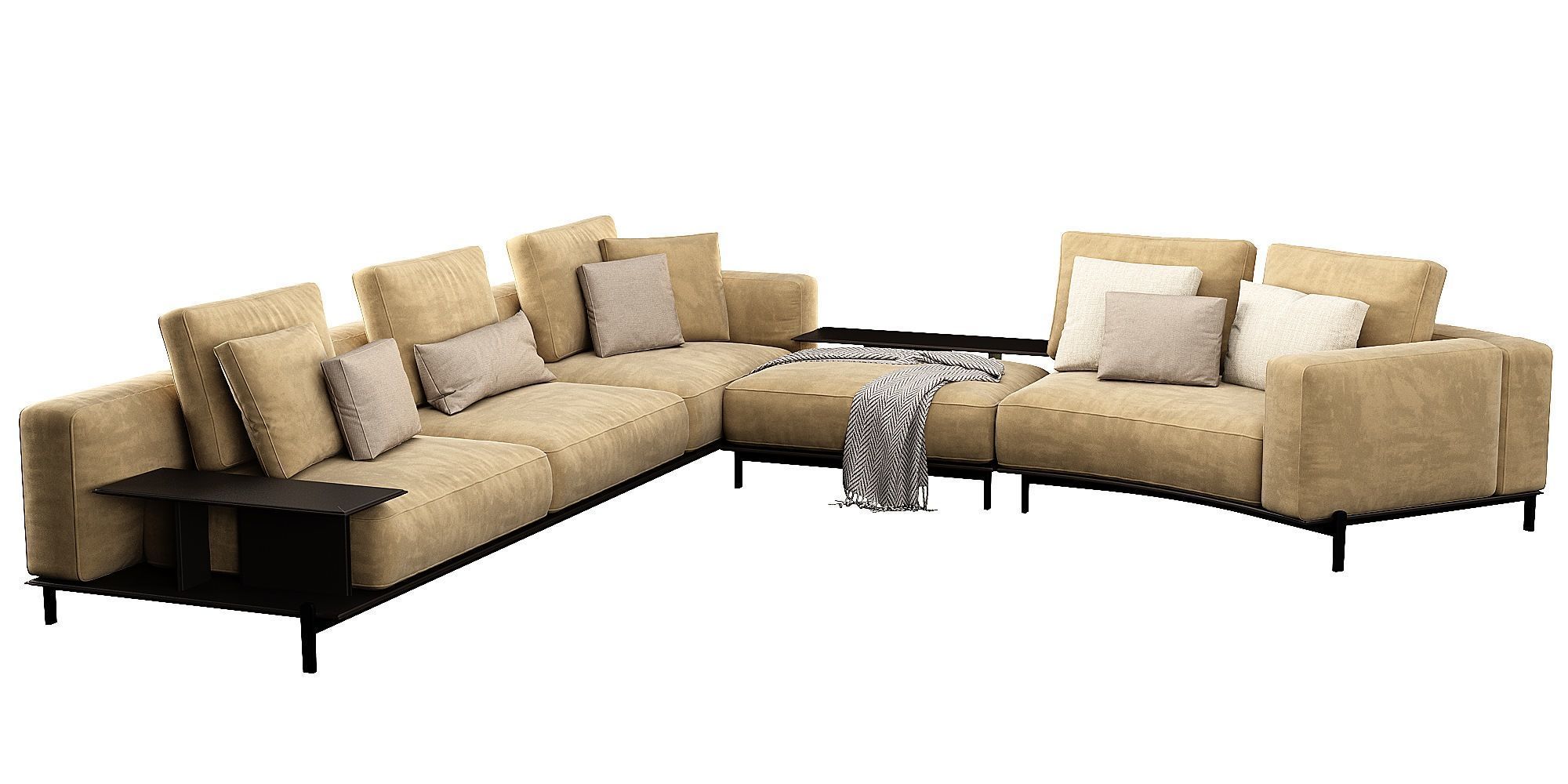 Brera Sofaset 3D model_8