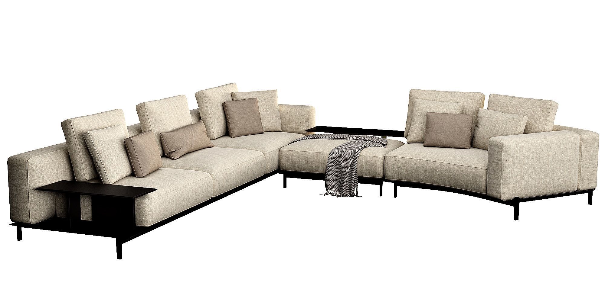 Brera Sofaset 3D model_6