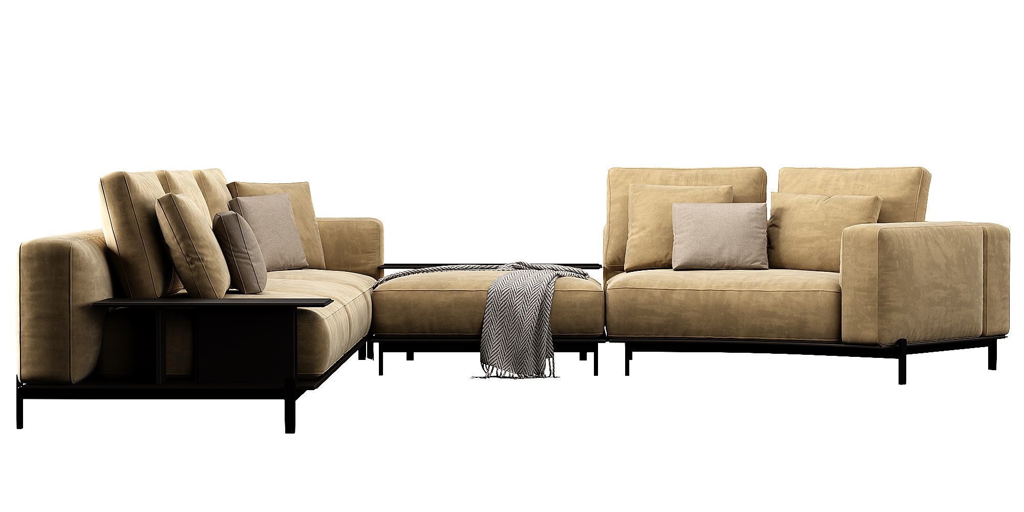 Brera Sofaset 3D model_10