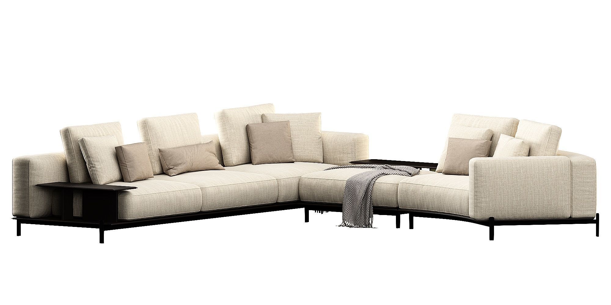 Brera Sofaset 3D model_11