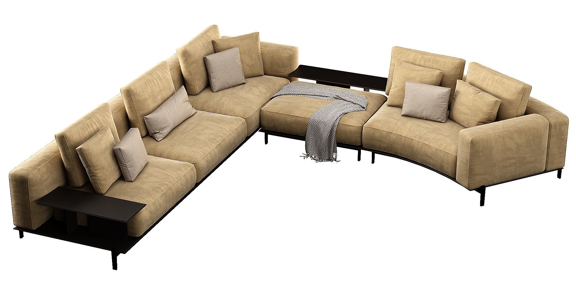 Brera Sofaset 3D model_14