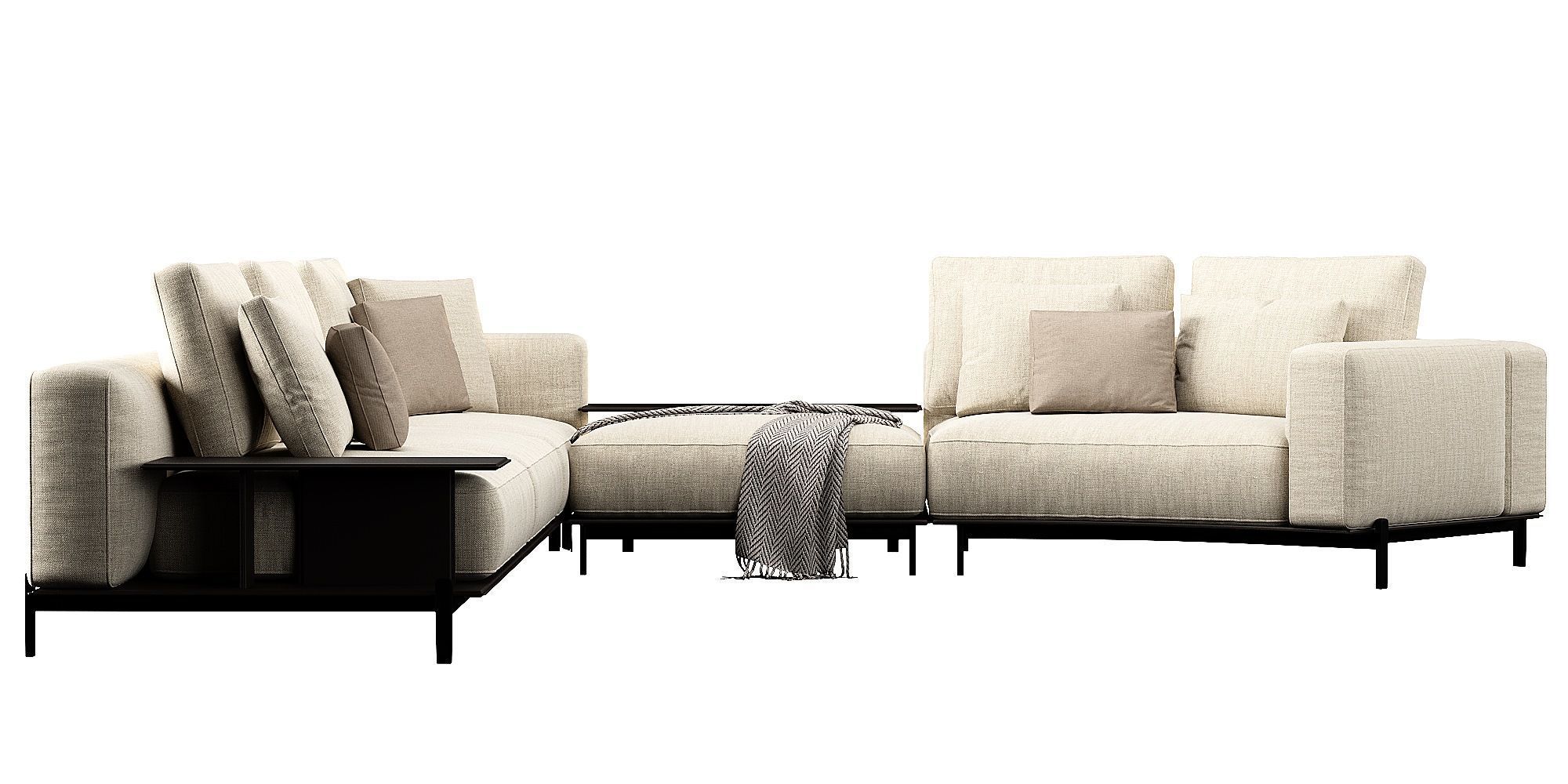 Brera Sofaset 3D model_9