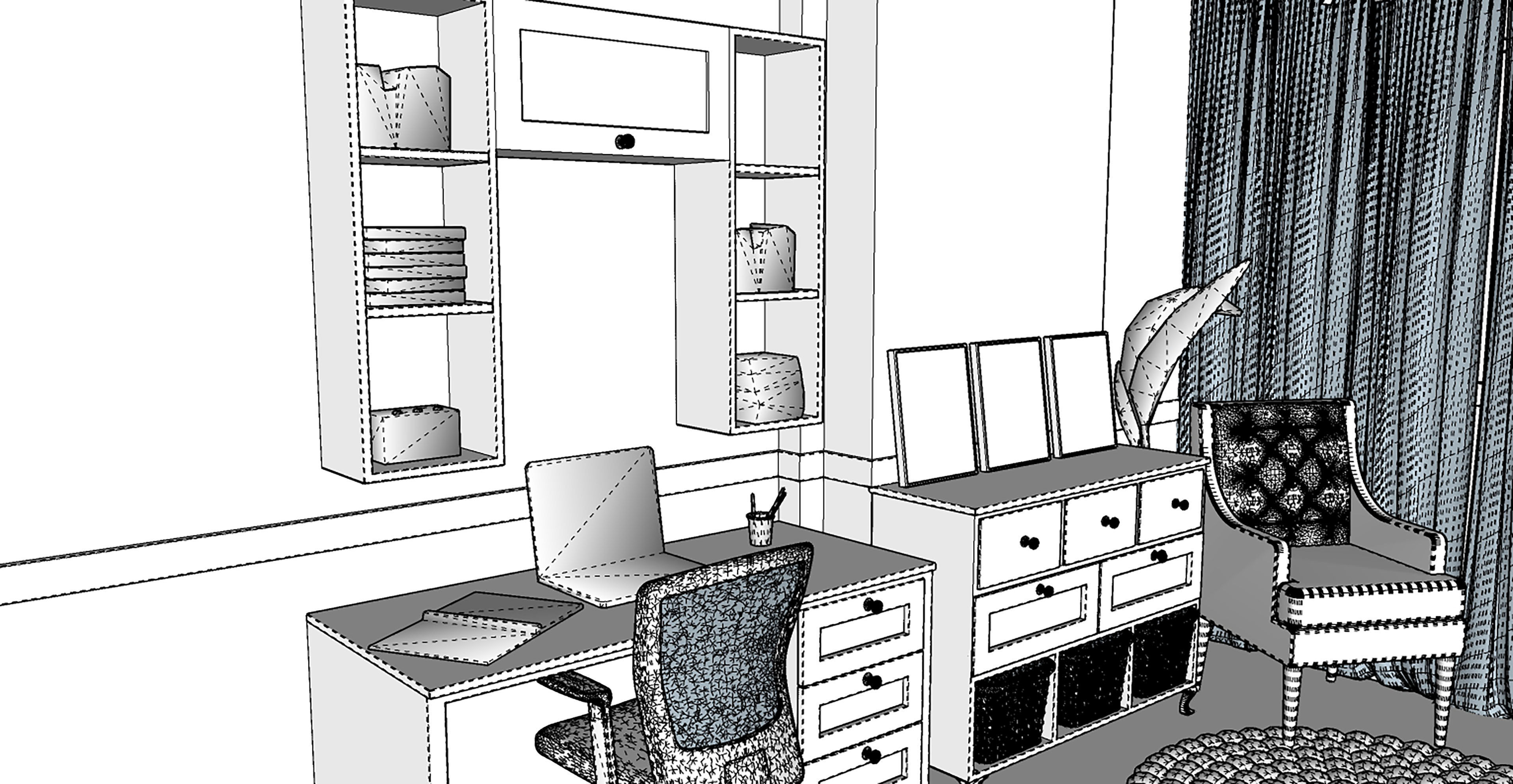 Childrens Room  3D model_11