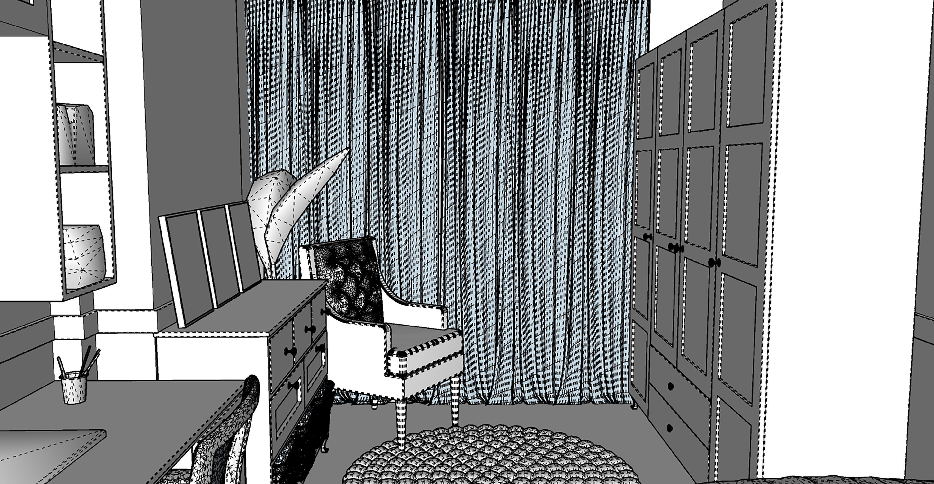 Childrens Room  3D model_13