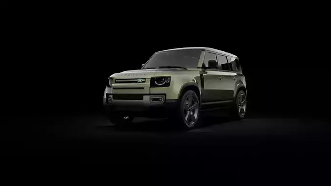 Land Rover Defender Free 3D model