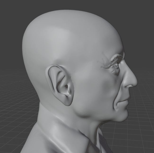 Alan Arkin 3D print model_5