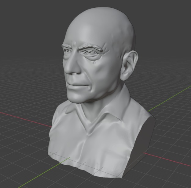 Alan Arkin 3D print model_2