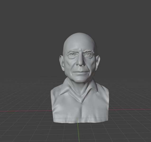 Alan Arkin 3D print model_9
