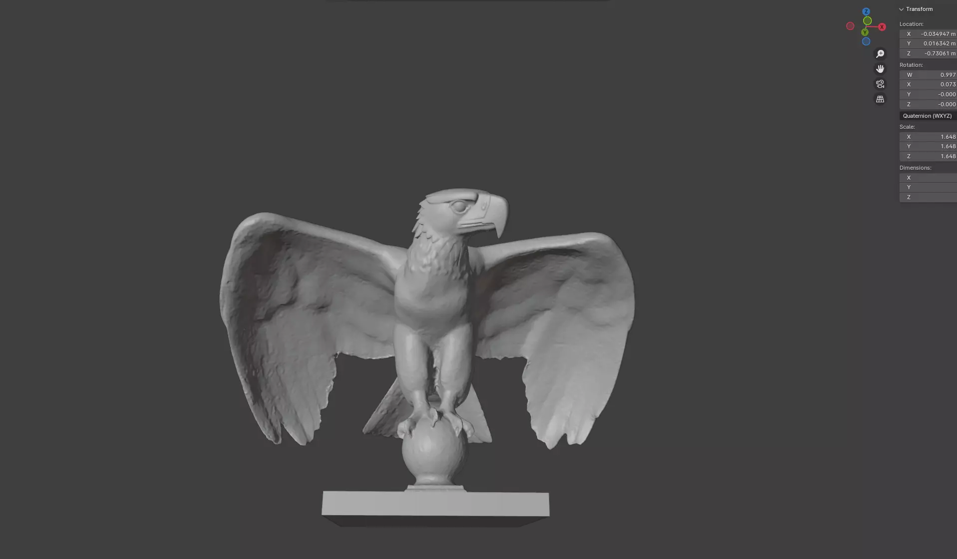 Germania - Reich Adler Eagle - 02 3D model_0