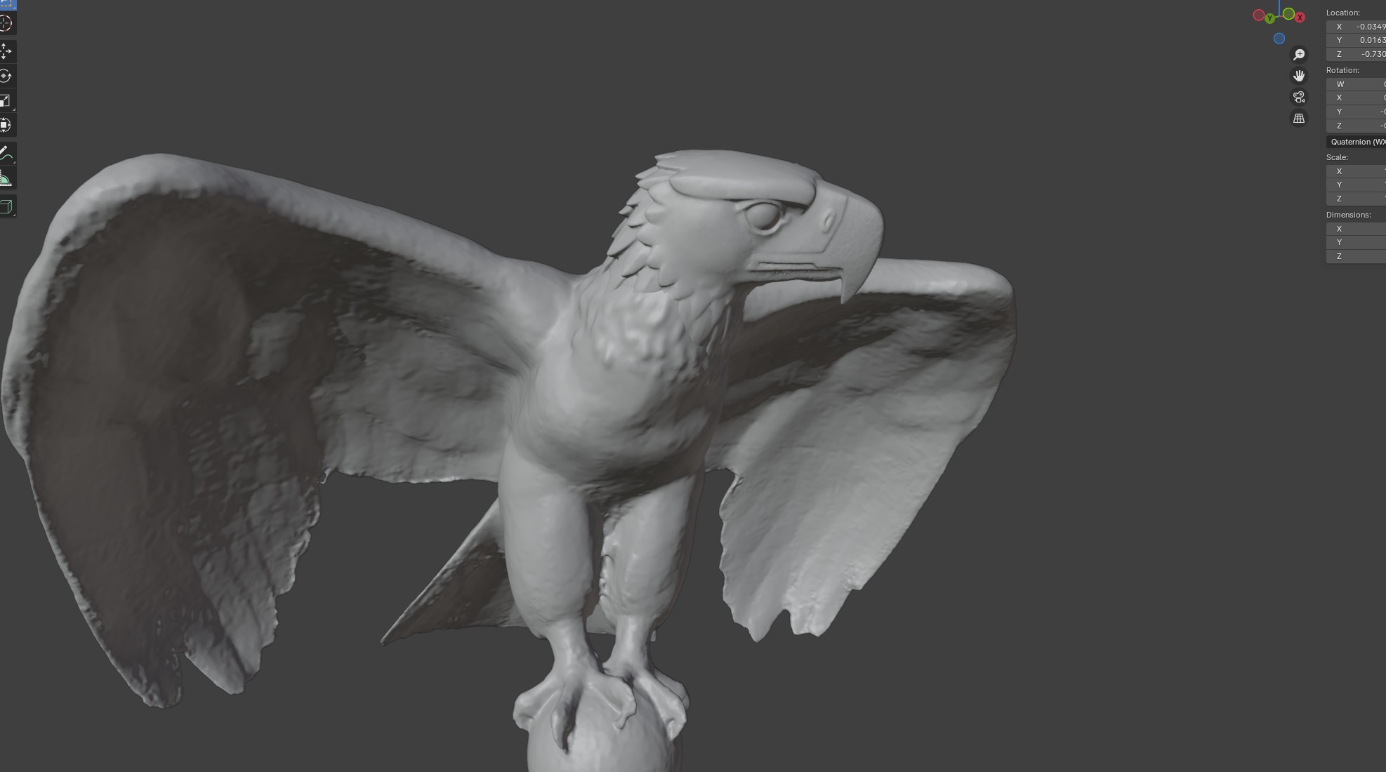 Germania - Reich Adler Eagle - 02 3D model_6