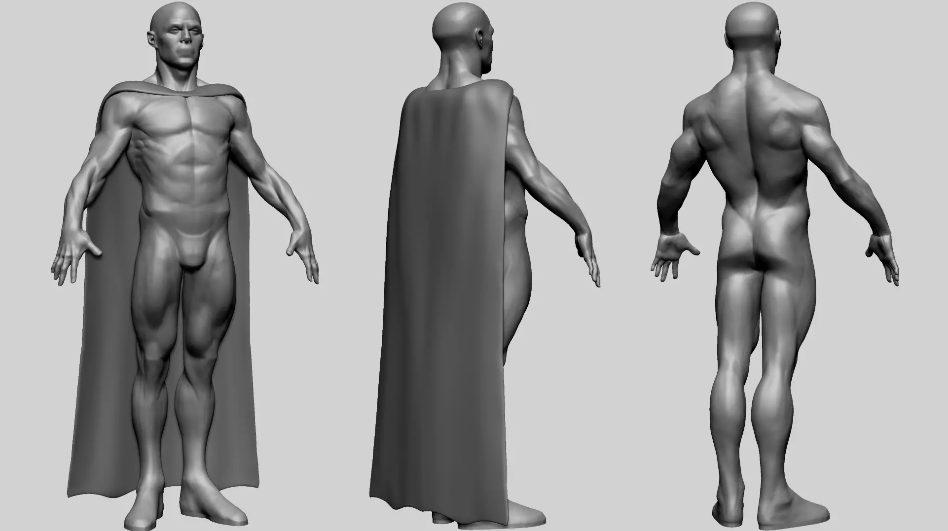 Superhero Base D 3D model_0