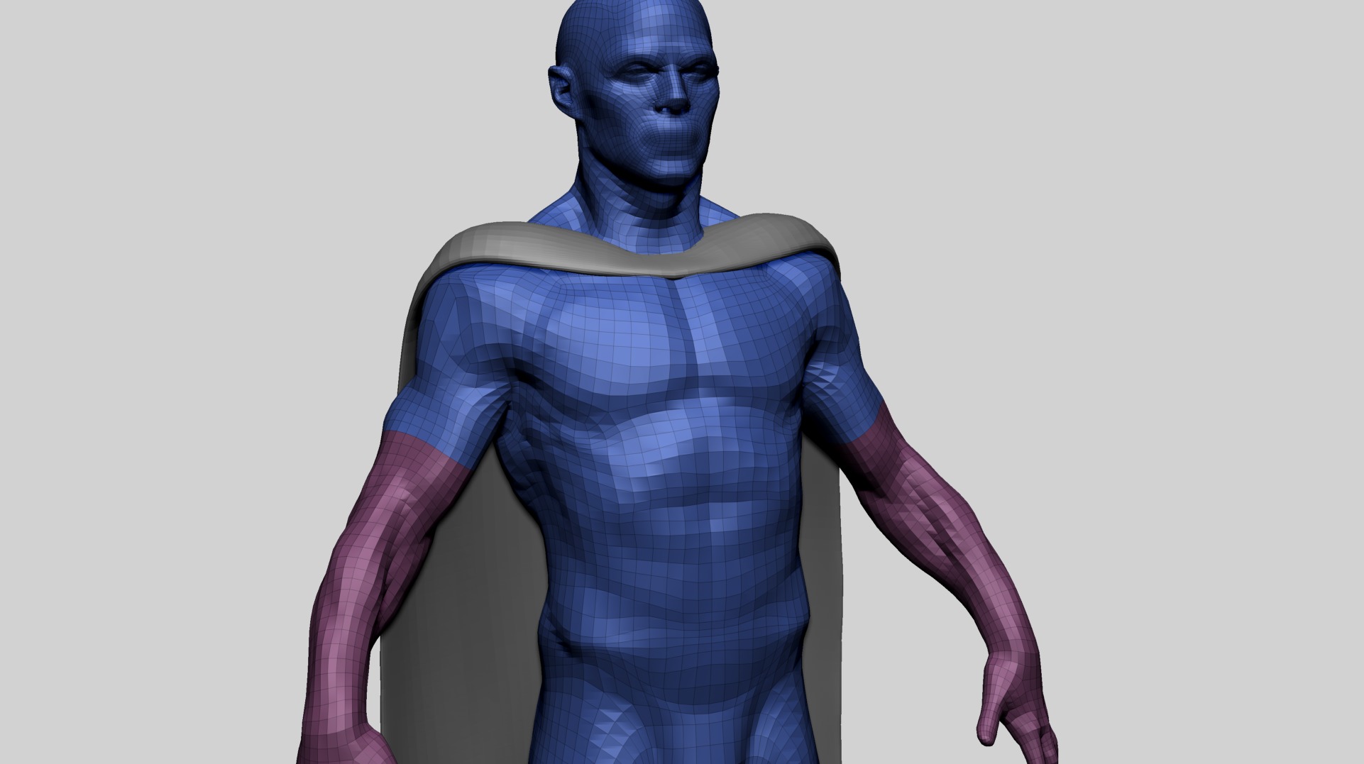 Superhero Base D 3D model_14