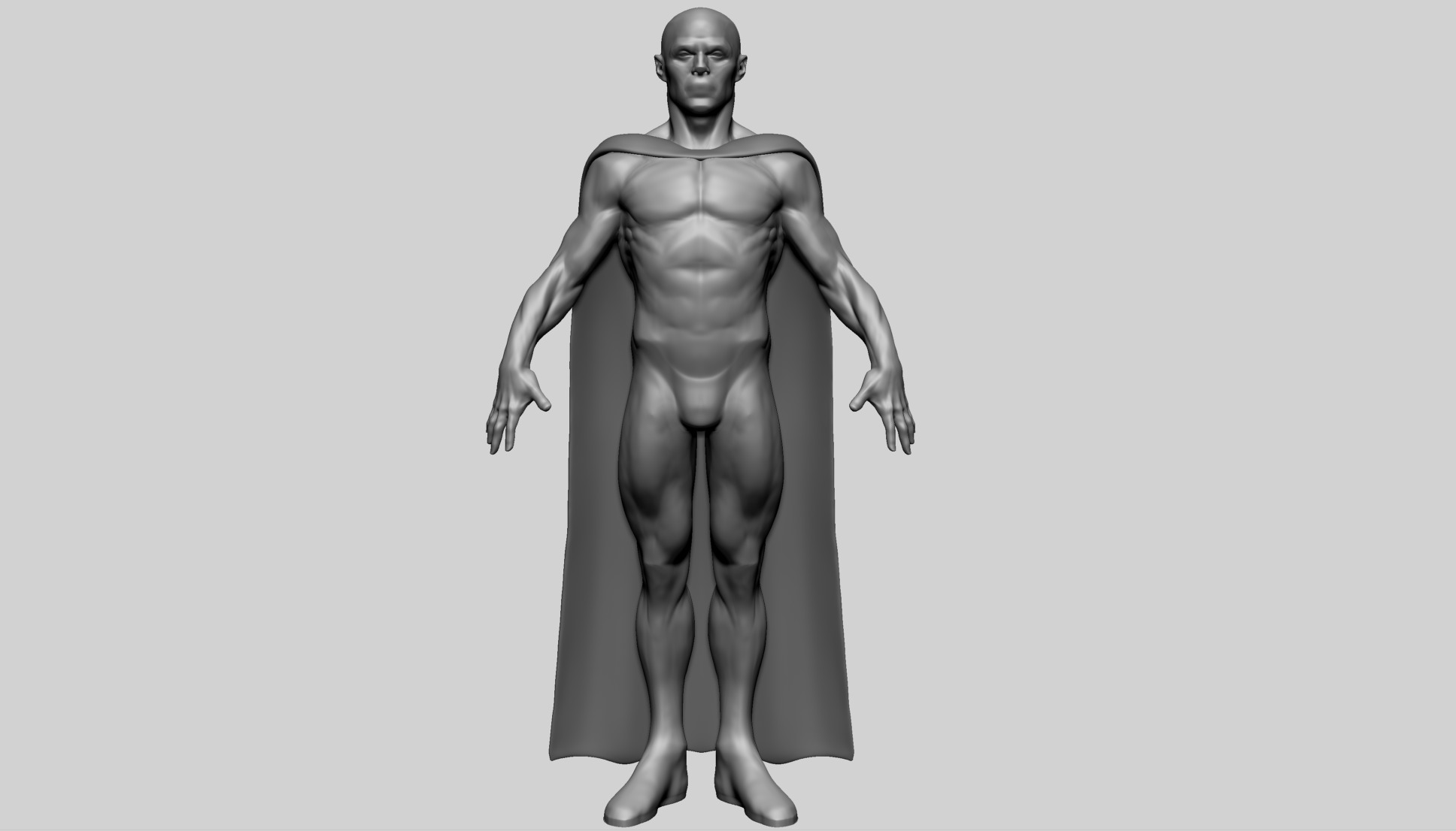 Superhero Base D 3D model_10