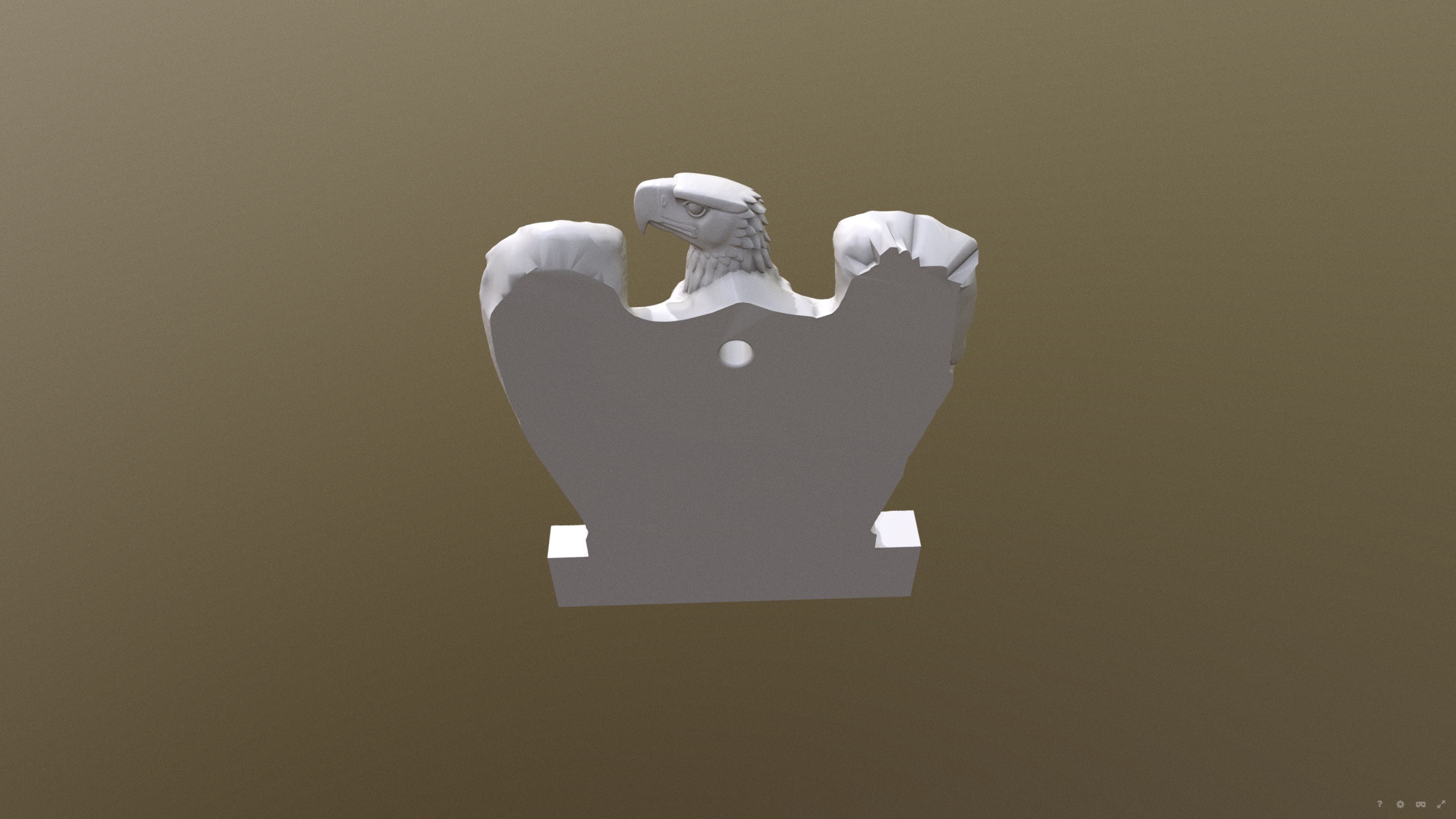 Germania - Reich Adler Eagle - 03 3D model_4