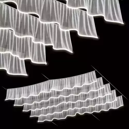 Curtain for a canopy